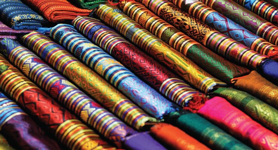 Thai Silk is a valuable commodity